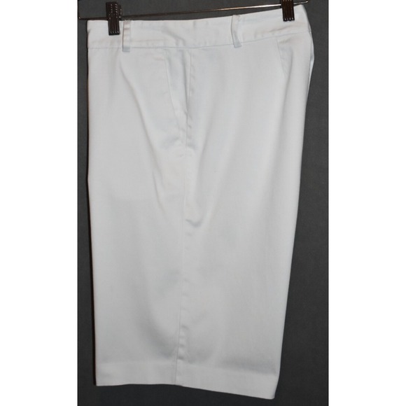 Ralph Lauren Shorts Womens 12 White LRL Bermuda Pockets Chino Casual Classic 12 - Picture 4 of 15
